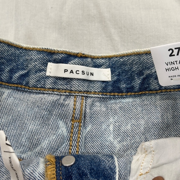 PACSUN VINTAGE HIGH RISE SHORTS - Picture 10 of 13